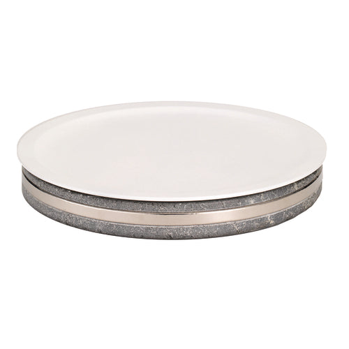 16.1'' Cold Food Display Set with Soapstone Base. Includes
