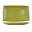 Platter, 12-1/4'' x 7-3/8'', rectangular, embossed, speckled, rolled edge, stoneware, basil, Savannah
