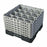 Camrack Glass Rack With (6) Soft Gray Extenders Full Size
