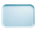 Camtray, rectangular, 14'' x 18'', high-impact fiberglass, color permanently molded into tray, dishwasher safe, sky blue, NSF