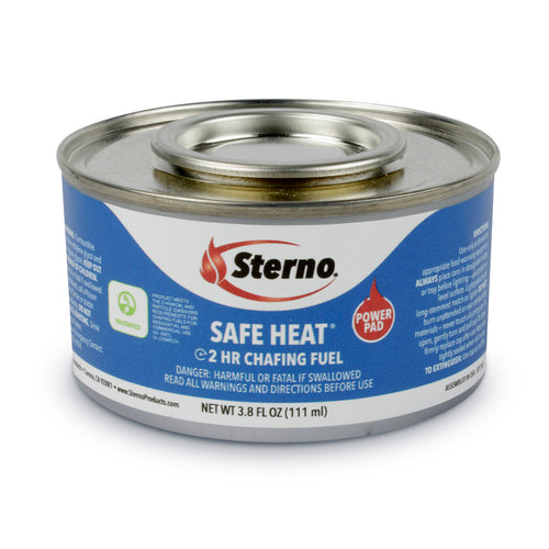 Sterno Safe Heat Chafing Fuel With Power Pad 2 Hour