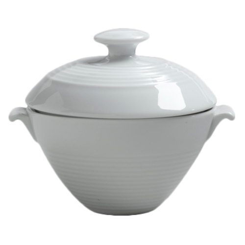 Lid for large high bowl porcelain