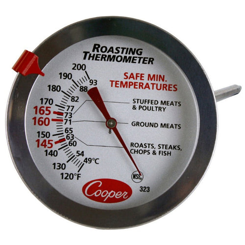 Meat Thermometer Zoned 2-1/2'' (6.3cm) Dia.