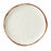 Rustic Mill Plate, 9'' dia., coupe, round, irregular, break-resistant, dishwasher safe, melamine