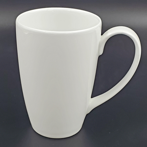 Classic Flora Mug, 15-1/5 oz., 5-3/20''H,porcelain, white