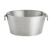 6.75 Gal Beverage Tub, Stainless Steel, 19 x 9''