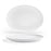 Harmony Platter, 17'' x 13'' x 1-3/4''H, oval, raised edge, porcelain