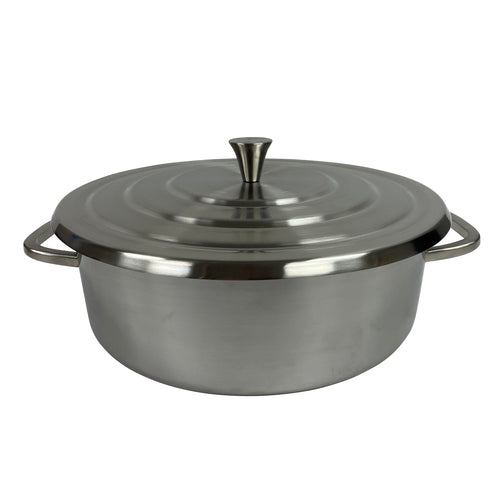 Homestyle Chafer, 2 qt., 12'' x 10'' x 5'', round, stainless steel, Creations Buffet, Creations Homes