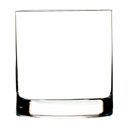 Hospitality Brands S-Line Old Fashioned Glass, 13-3/4oz., 3-3/4''H, (3-1/2''T; 3-1/2''B)