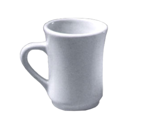 Pacific Coffee Mug 7-1/2 oz  White.