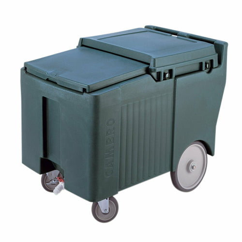 Sliding Lid Ice Caddy  mobile  29-1/4''H  175 lb. capacity