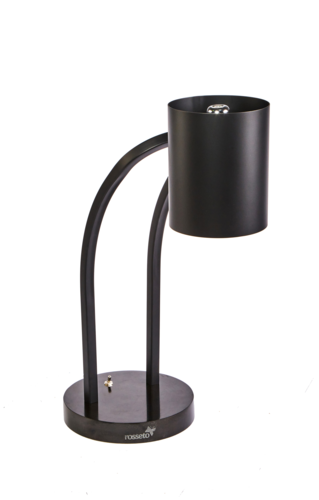 Heat Lamp, single, bulb type, free-standing, on/off switch, flexible stem