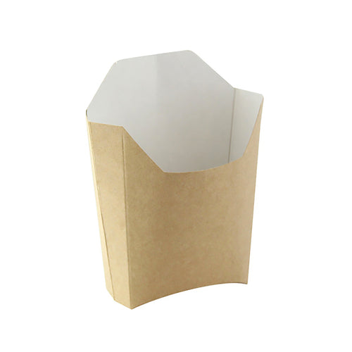 Grab & Go French Fry Pail, 14 oz., 5.3 x 4.5 x 7.1'', large, freezer safe, recyclable, Kraft paper