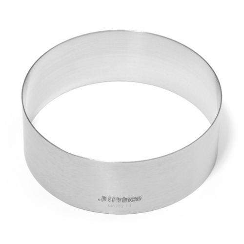 JB Price Seamless Ring, 5-1/2'' dia. x 1-9/10''H, round, 18/8 stainless steel