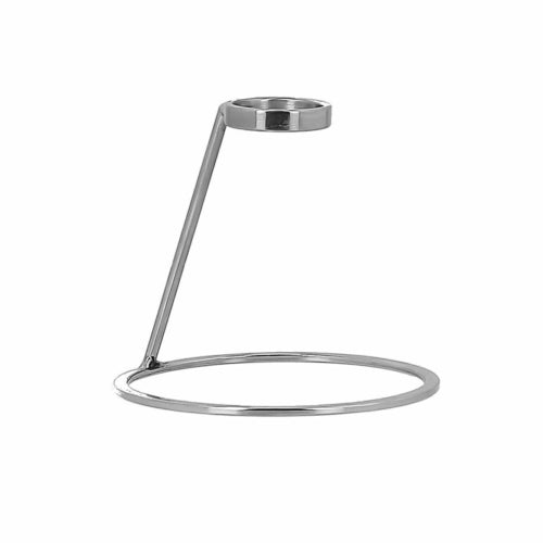 Suggestions Picked Cone Holder, 3.15'' dia., steel, silver