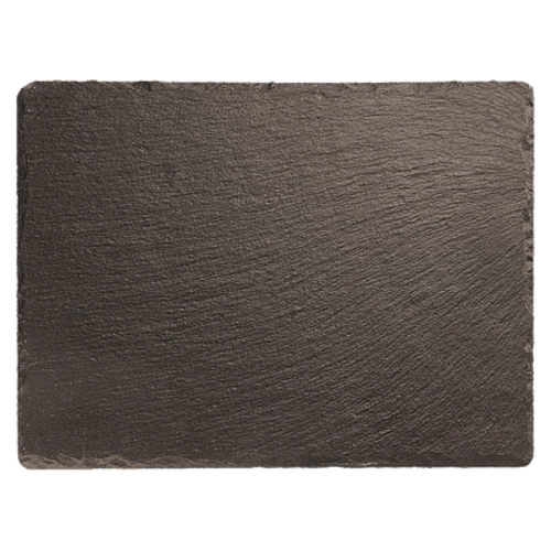 Natural Slate Tray, 8-1/4''W x 10-1/2''L, rectangular, hand wash, Paderno, Tabletop