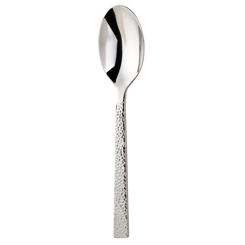 Oneida - Serving Spoon, 9'', 18/0 stainless steel, hammered finish, Chef's Table Hammered
