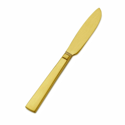 Roman Butter Knife, 6-7/8'', 13/0 stainless steel, gold matte