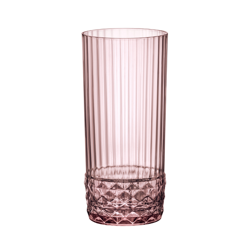 Lilac Rose Cooler Glass 16-1/2 oz.
