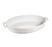 Staub Dish, 1.1 qt. (35.2 oz.), 11-1/4'' x 6-15/16'' x 2-1/4''H, oval, with handles, white