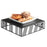 Portland Riser, 12''W x12''D x 3-1/4'', square, removable bread board top, wire, black, BPA Free
