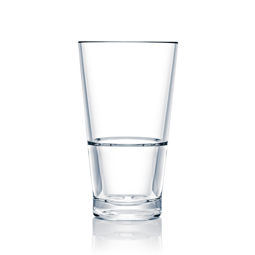 Capella Stack Beverage Glass 14 Oz Poly