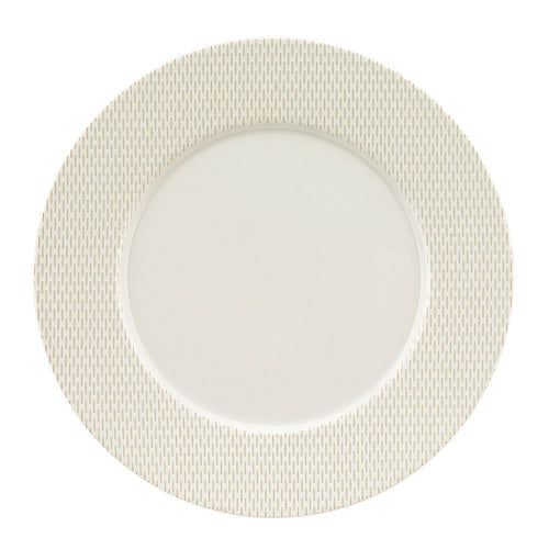 Plate, 6-1/2'' dia., round, flat, rimmed, porcelain, Finest Loom, Purity by Bauscher