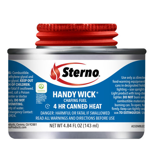 Sterno Handy Wick Chafing Fuel 4 Hour Twist Cap Wick