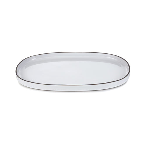 Serving Dish 18-1/4'' x 11-1/4'' x 1-1/4''H oval oven