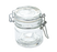 Mini Mason Jar 4 oz. 2-1/2'' x 3-1/4''H (OA) with hinged lid