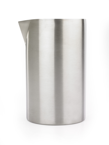 Barfly Mixing Tin, 21 oz. (625 ml.), double-wall insulated, pouring spout, dishwasher safe, 18/8 stainless steel, satin finish