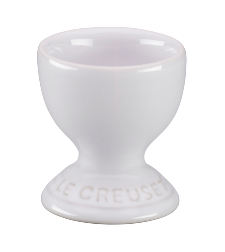 Egg Cup, 2'' W x 2-1/4'' H, stoneware, glazed surface, White