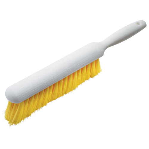 Counter Brush 14-1/4''L white plastic handle