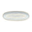 Oval Tray, 9.5''L x 3.75''W x 1''H, oval, Brisa Collection, sal white