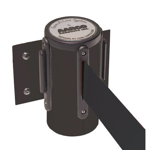 Form-A-Line Retractable Belt wall mounted