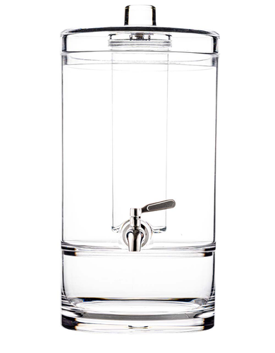 Aloha Infusion Jar, 1-1/2 gallon capacity., 16.54''H, unbreakable, Bold Polycarbonate drinkware