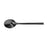 Teaspoon, 5-1/2'', 18/10 stainless steel, PVD coated, deep black, Walco, Semi