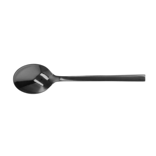Teaspoon, 5-1/2'', 18/10 stainless steel, PVD coated, deep black, Walco, Semi