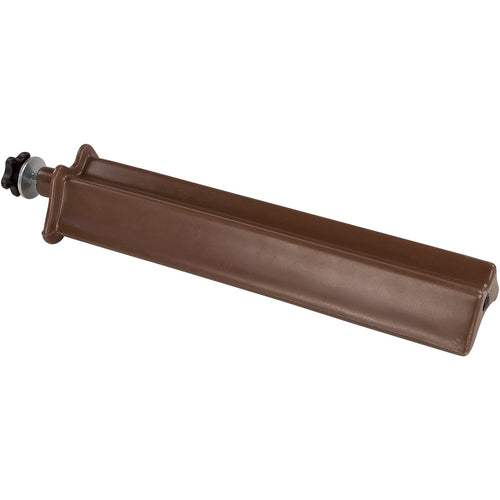 Optimizer Dish Dolly Divider, 5-3/8''L x 3-4/7'' x 20-8/10''H, replacement divider, polyethylene, brown, NSF