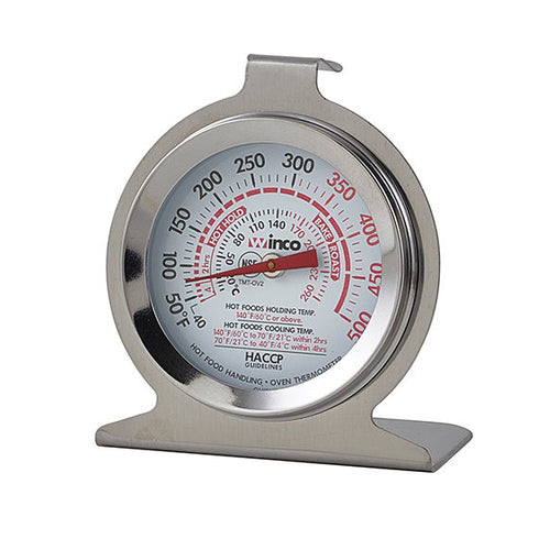 Oven Thermometer Temperature Range 50 To 500 F 2'' Dial Type