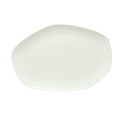 Platter 13-1/8'' x 9'' organic shape