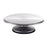 Stabilodecor Cake Stand, 12'' dia. x 5''H, revolving, aluminum plate, cast iron stand