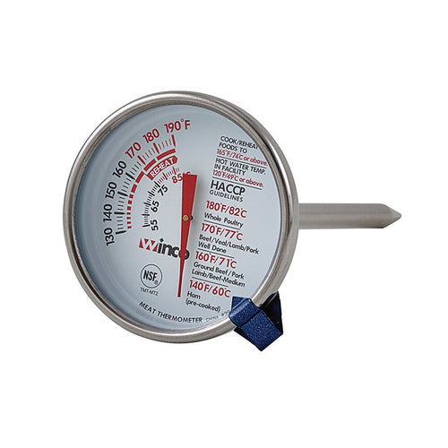 Meat Thermometer Temperature Range 130 To 190 F 2'' Dia.