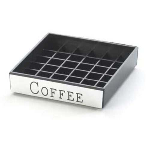 Engraved Drip Tray (Coffee)  square  4'' x 4''