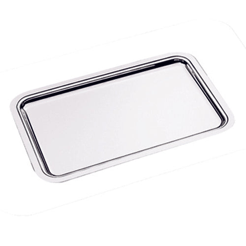 Tray, 11-3/4'' x 8-1/4'', rectangular, 18/10 stainless steel, Novecento