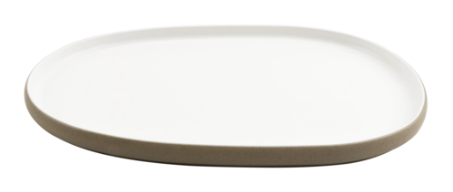 Cheforward Hatch Plate, 16.1'', touch of honey interior/sandstone exterior, melamine