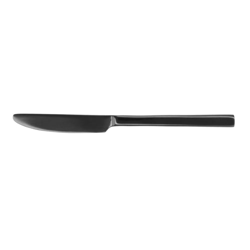 Dinner Knife, 9'', 18/10 stainless steel, PVD coated, deep black, Walco, Semi