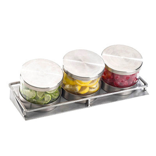 Cold Condiment Display  13-1/2''W x 5''D x 1-3/4''H