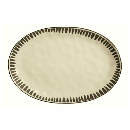 Platter 12-5/8''L x 8-5/8''W oval