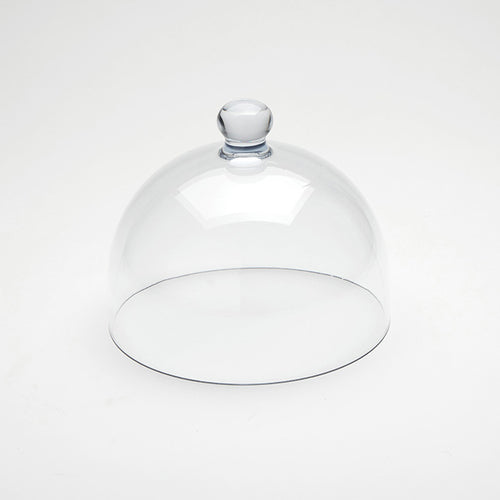 Dome Cover, 8-1/8'' dia. x 5-5/8''H, round, polycarbonate, Lift, clear